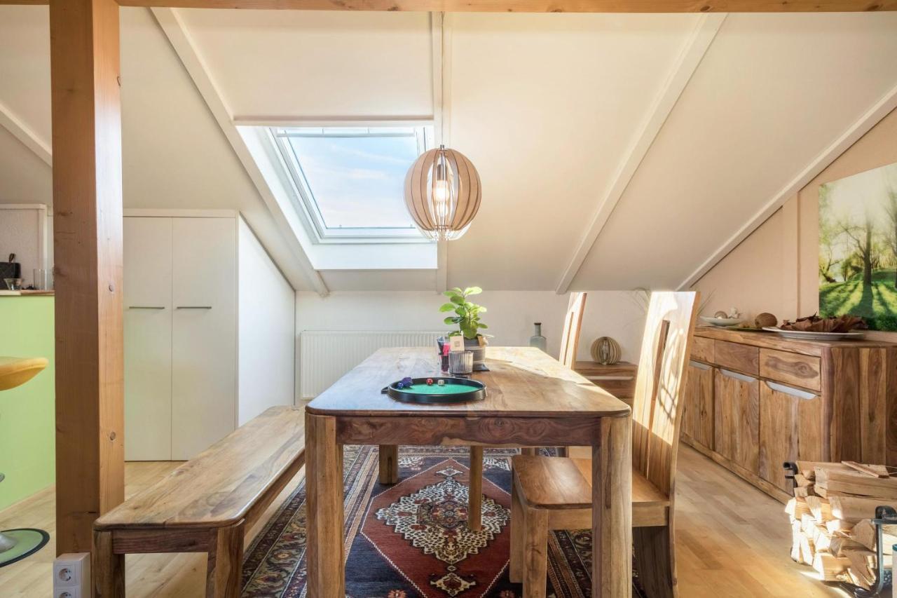 Luxurioeses Penthouse-Appartement Höchst Dış mekan fotoğraf